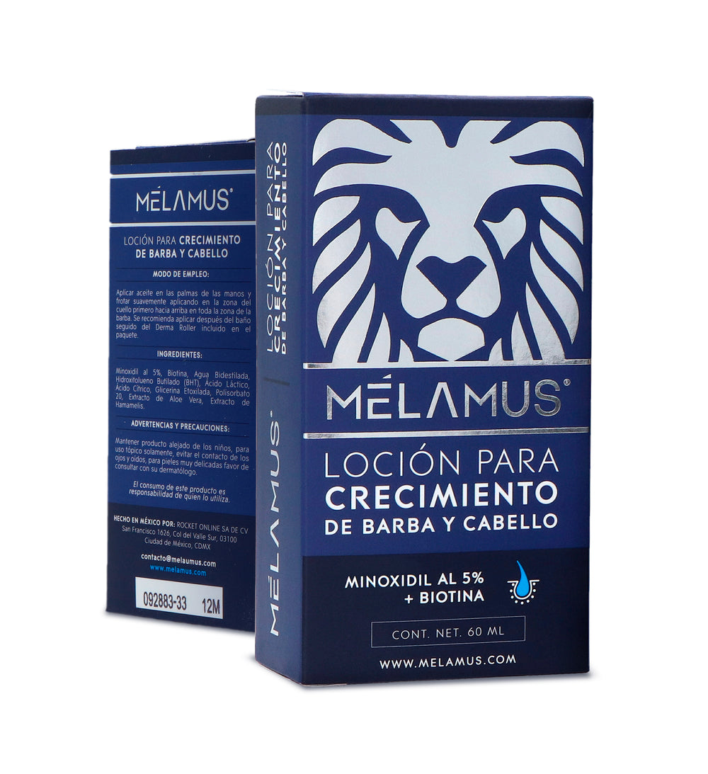 3 Pack Mélamus Minoxidil