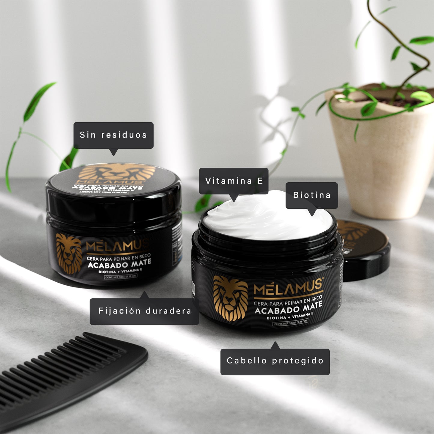 Pomada Para Cabello Mélamus