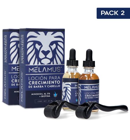 2 Pack Mélamus Minoxidil